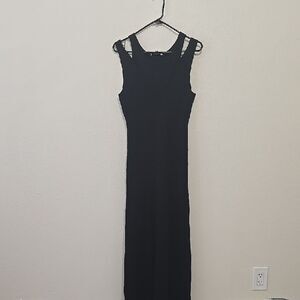 Favorite Daughter Classic Black Maxi Dress